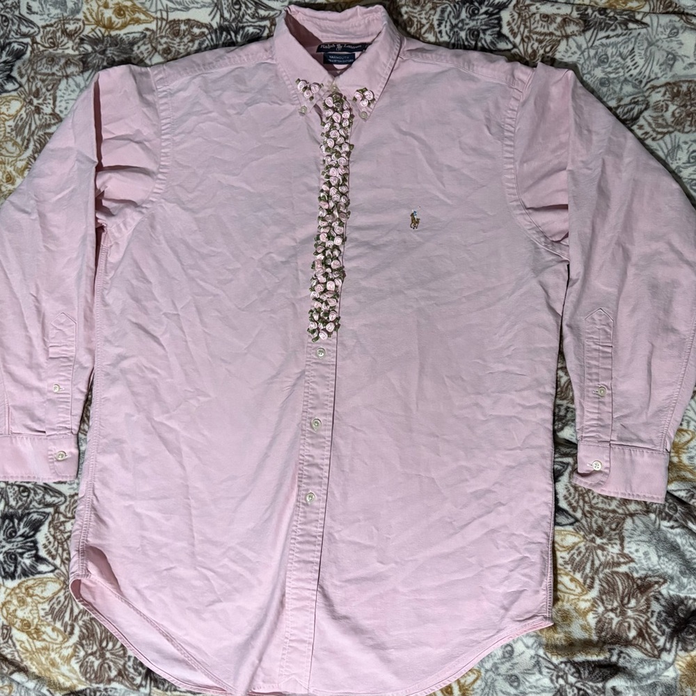 Men's Pink Polo by Ralph Lauren Shirt